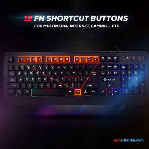 Meetion K9320 Wired Gaming Keyboard (6M)